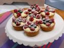 Sunny Anderson's Mini Cookie Crust Tarts are seen on the set of Food Network's The Kitchen, Season 8.