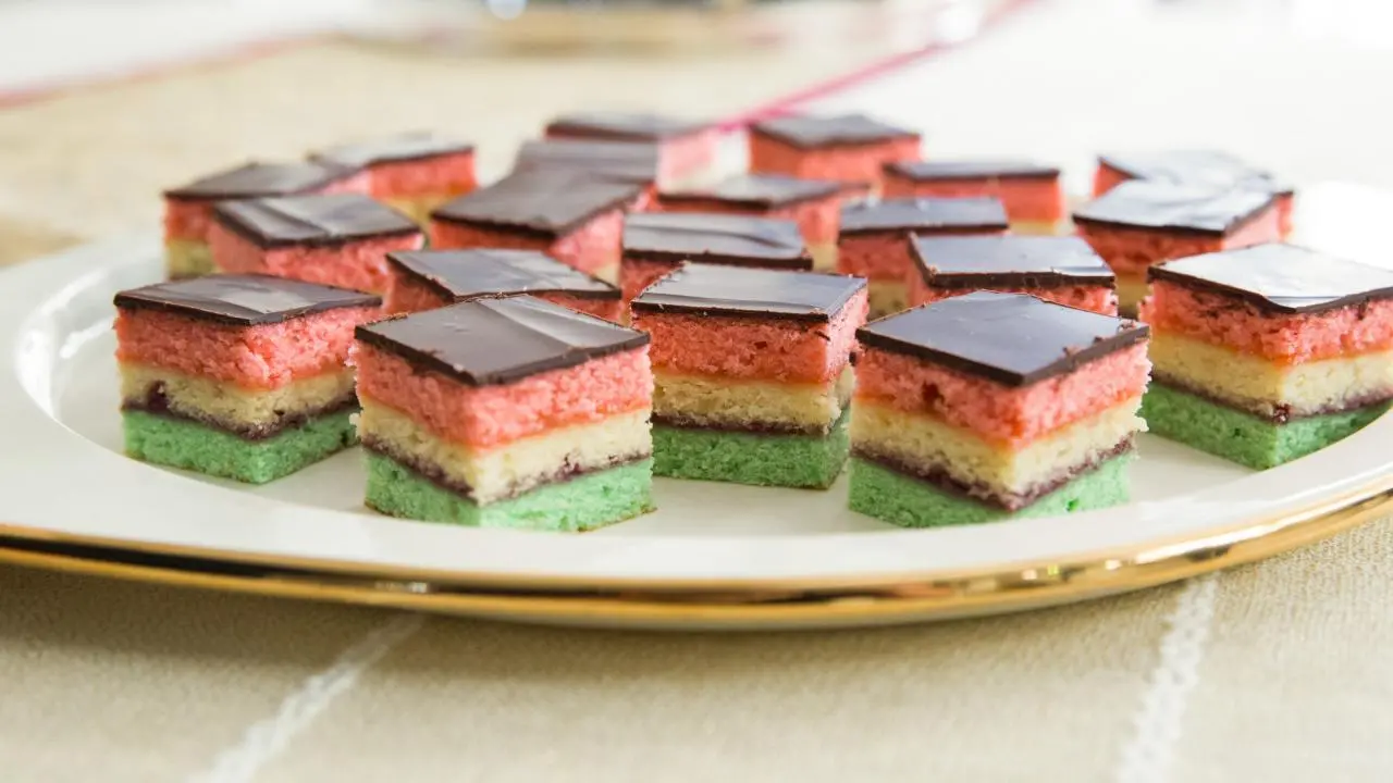 Neapolitan Holiday Cookies Recipe Valerie Bertinelli Food Network