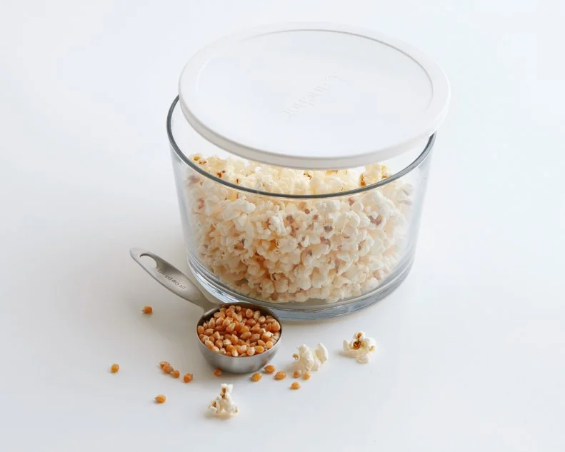 FNK 15 MICROWAVE TRICKS HOMEMADE MICROWAVE POPCORN Food Network Kitchen Food Network Microwave, Popcorn, Oil