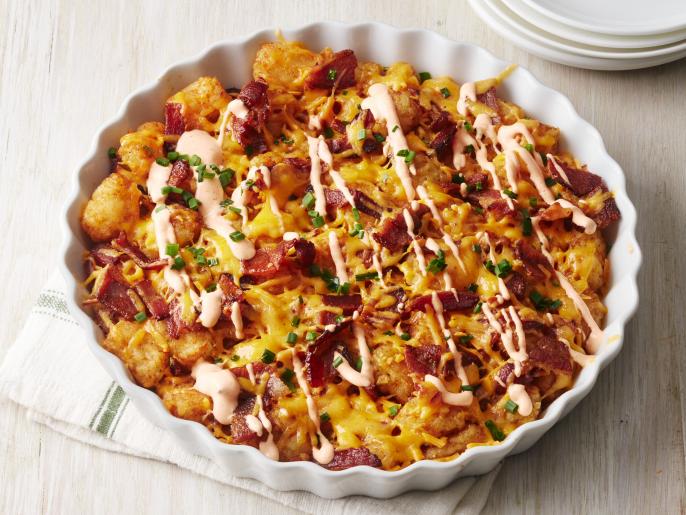 Cheesy Bacon-Tater Tot Pie Recipe | Food Network Kitchen | Food Network