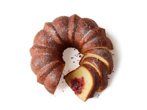 Jelly Doughnut Bundt Cake