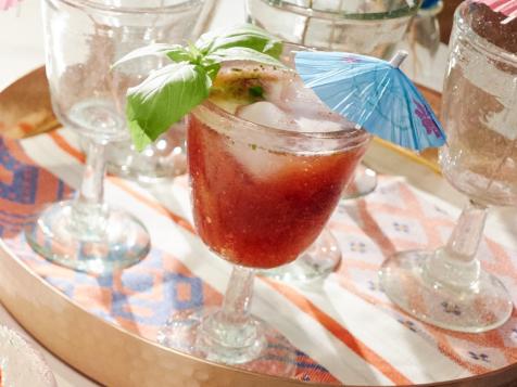 Strawberry-Basil Agua Fresca