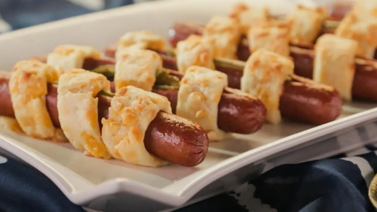 Jalapeno-Stuffed Curly Dogs