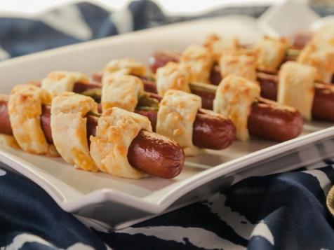Jalapeno-Stuffed Curly Dogs
