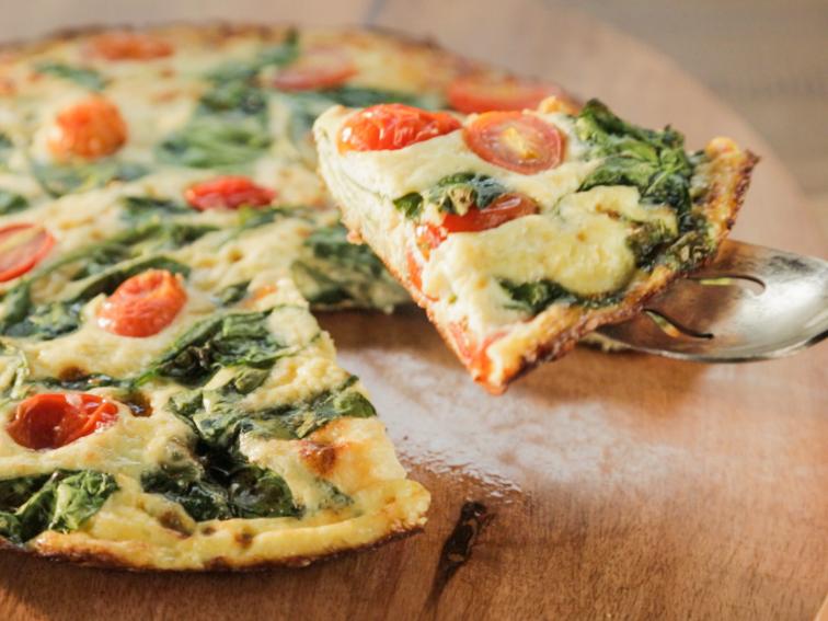 Spinach Frittata Recipe Trisha Yearwood Food Network 