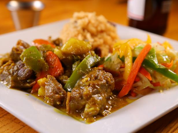 Jamaican Food Curry Goat