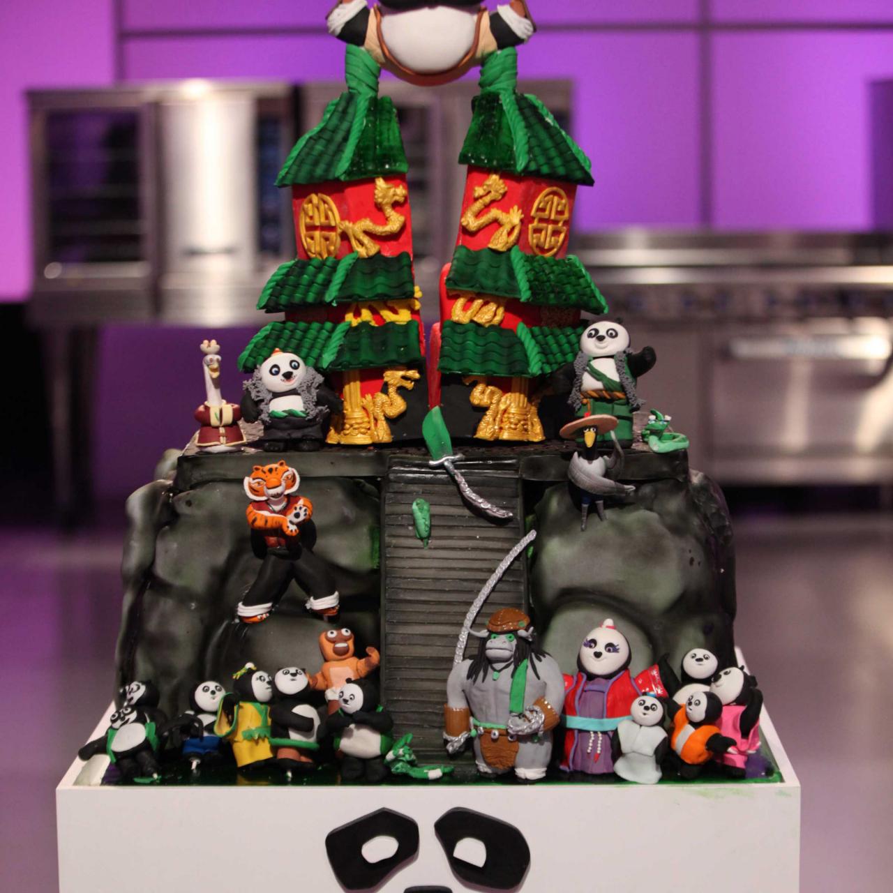 Kung Fu Panda - Decorated Cake by Viorica Dinu - CakesDecor