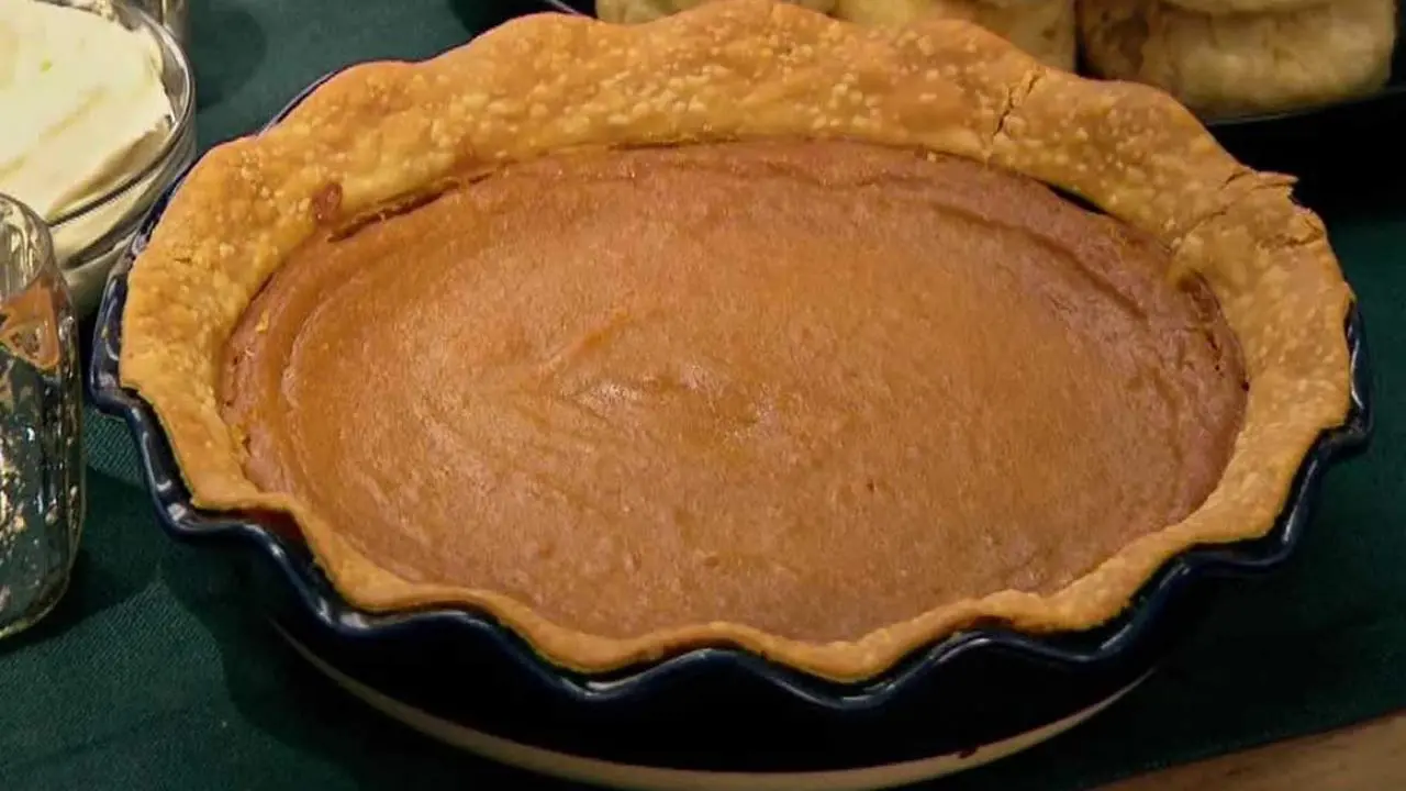 Eddie's Sweet Potato Rum Pie