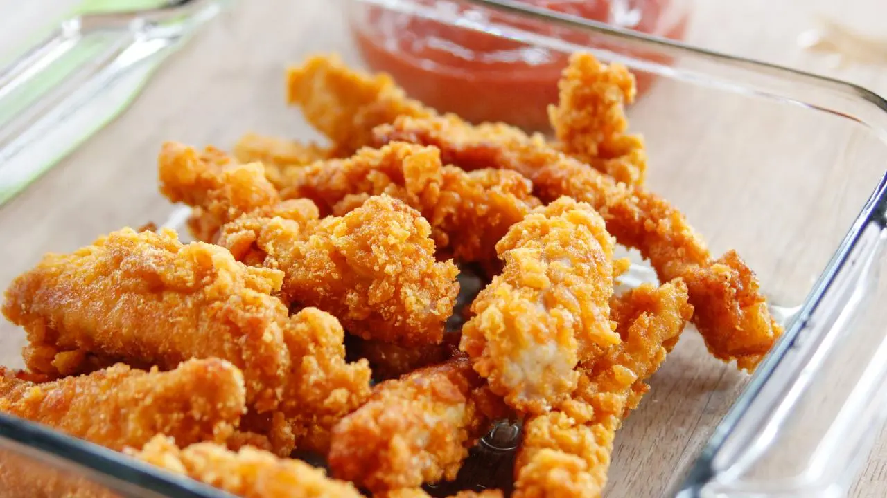 Crunchy Cereal Chicken Fingers