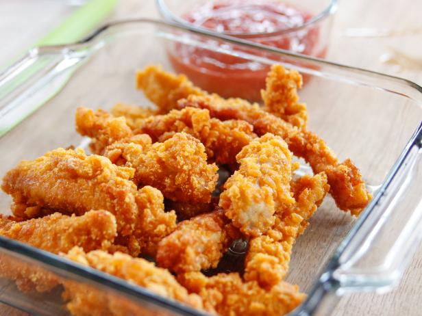 Crunchy Cereal Chicken Fingers Recipe Ree Drummond Food Network