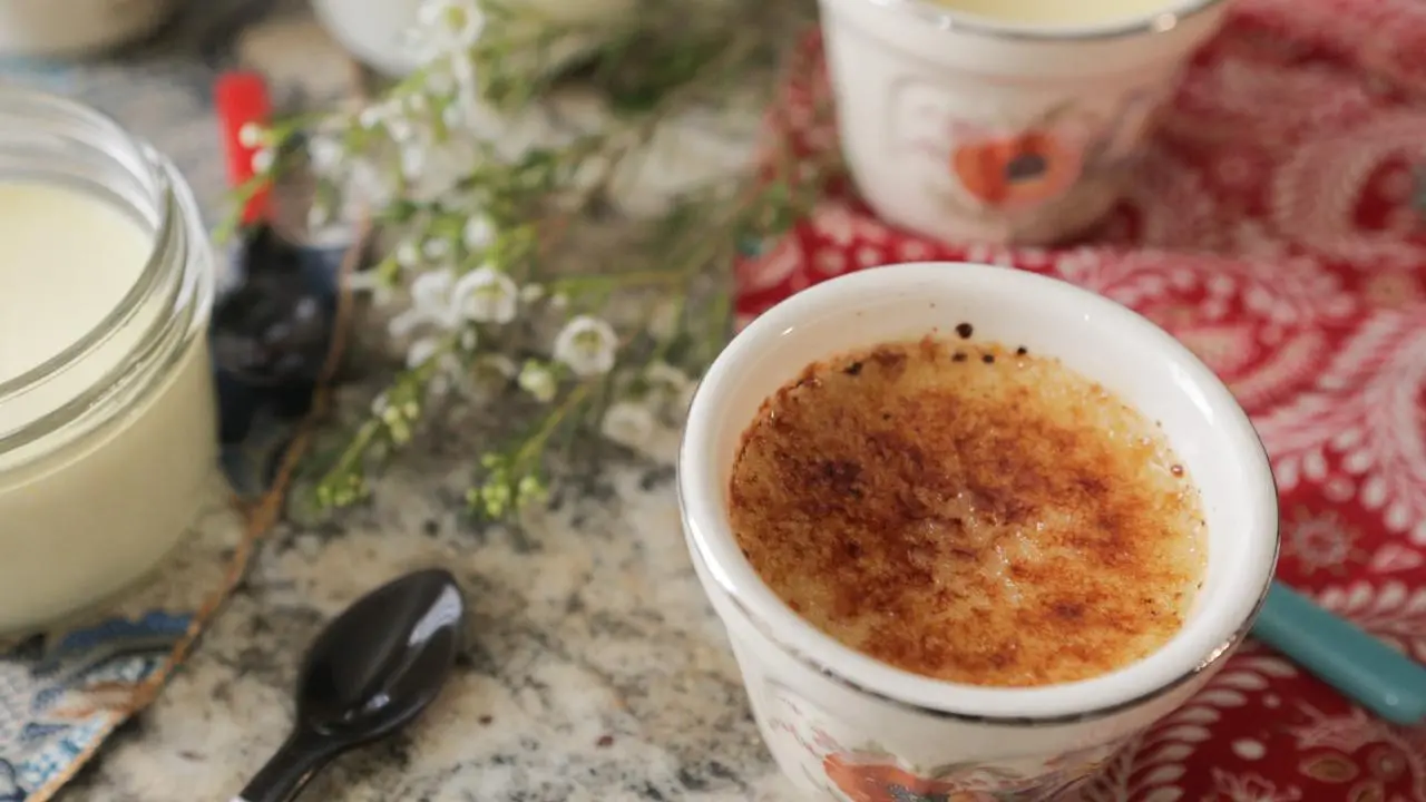 Creamy Coconut Creme Brulee