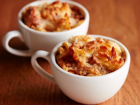 Caramel Bread Pudding for Two