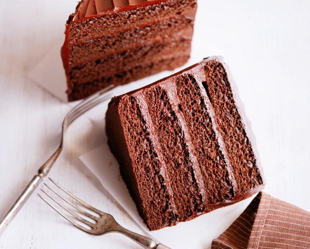 FNK CHOCOLATE CAKE FOR TWO Food Network Kitchen Food Network Allpurpose Flour, Sugar, Unsweetened Cocoa Powder, Baking Powder, Baking Soda, Buttermilk, Egg, Vanilla Extract