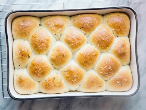 Buttery Herbed Dinner Rolls