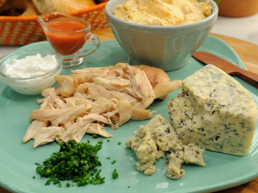 Buffalo Chicken Bagel Spread Recipe Katie Lee Biegel Food Network