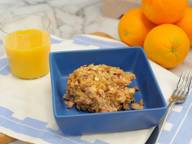 Sweet and Savory Oatmeal Bake