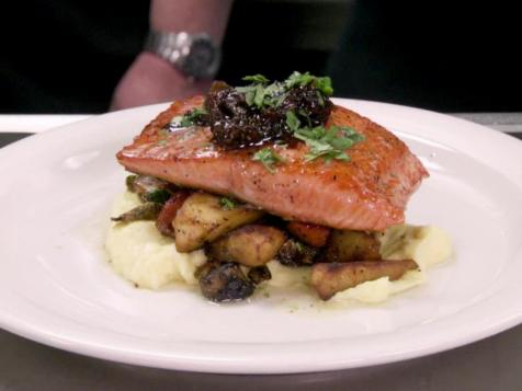 Salmon with Fig Jam