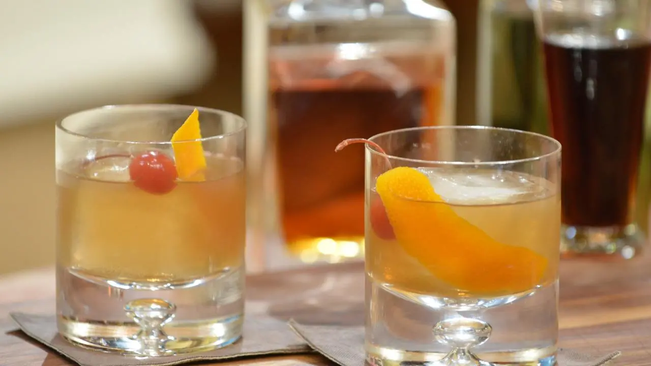 Classic Manhattan Cocktail