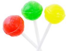 Three lollipops
