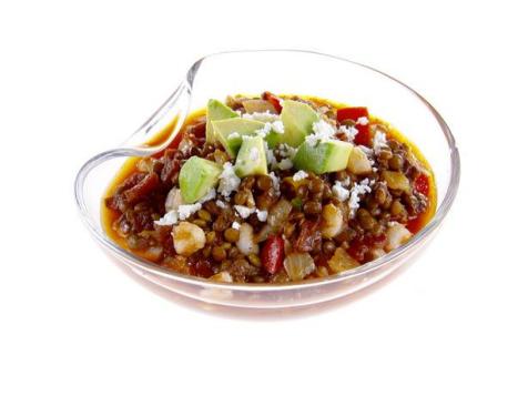 French Lentil and Hominy Chili