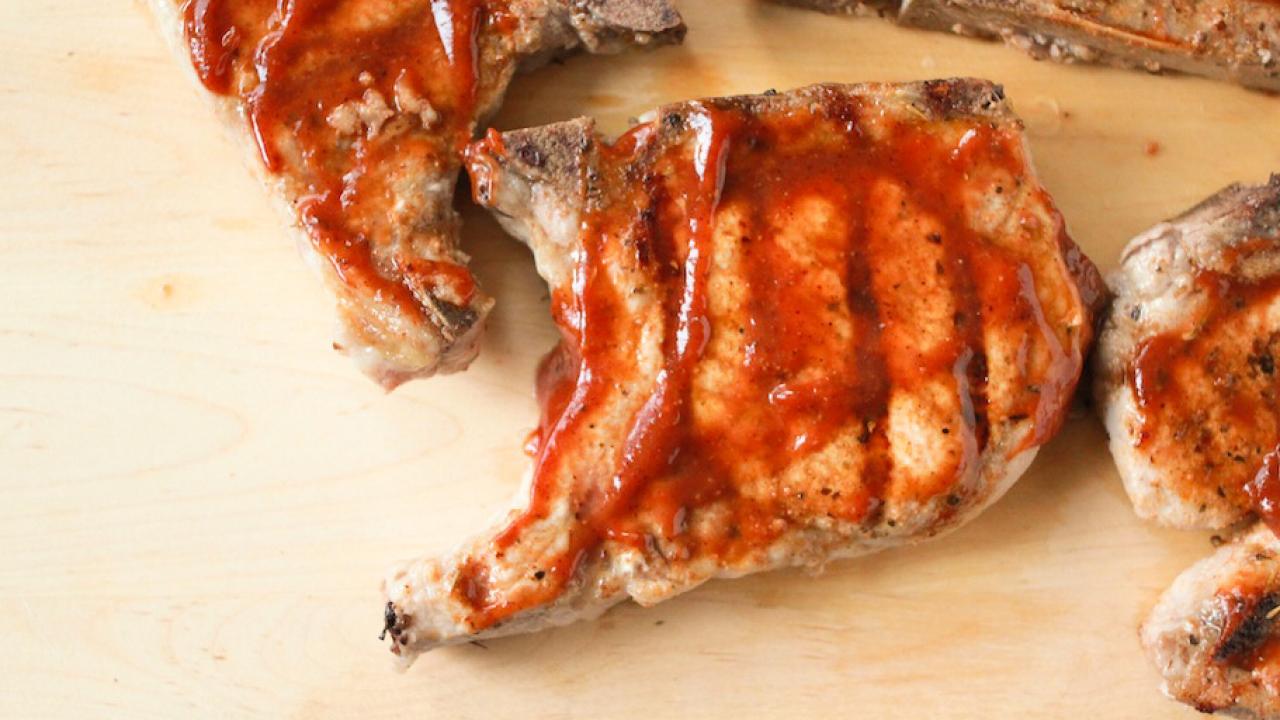 Spice-Rubbed Pork Chops