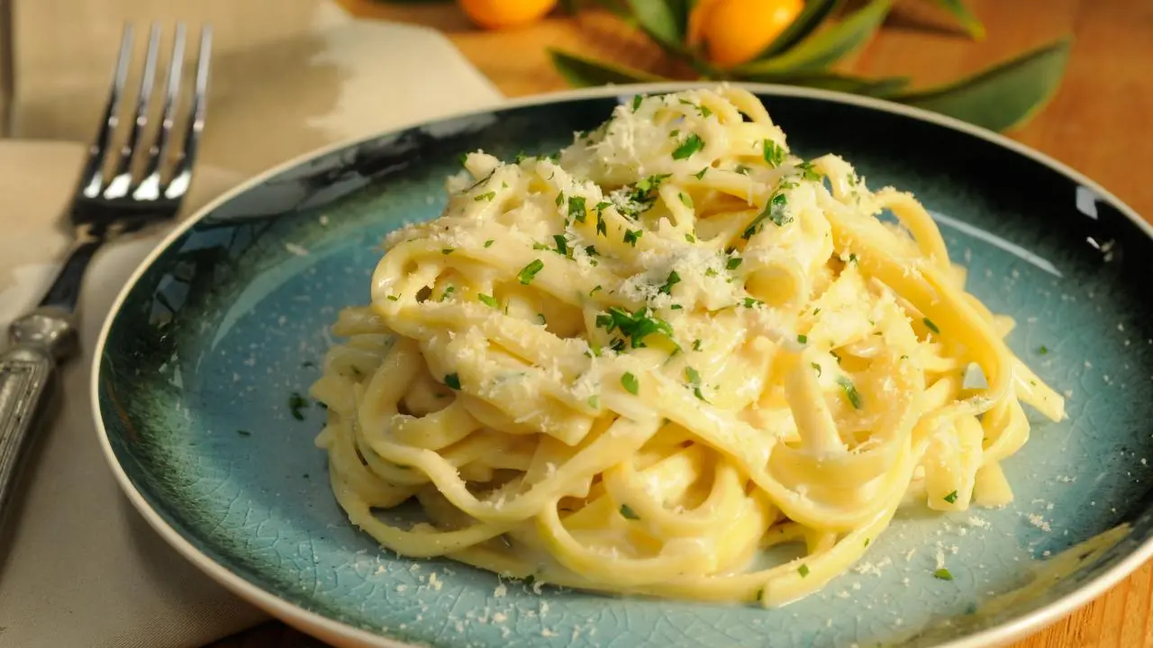 Geoffrey's Fettuccine Alfredo