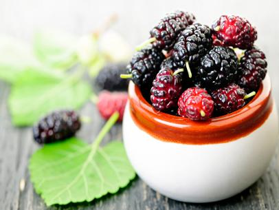 Antioxidant-rich berries and fruits