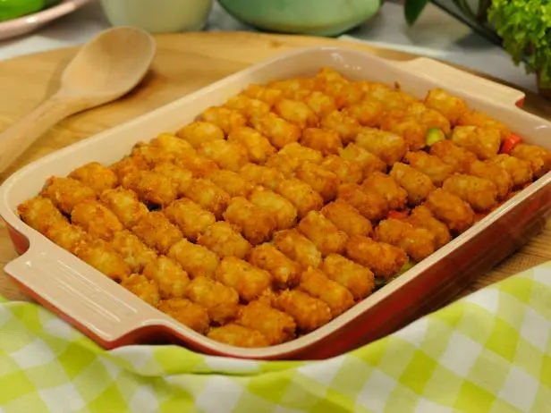 Sunny's Tater Tot Pie Casserole : Food Network Recipe | Sunny Anderson | Food Network