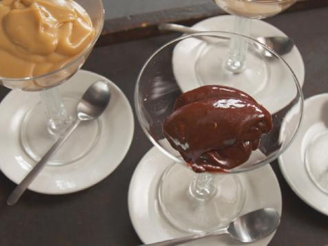 Chocolate Ganache Butterscotch Pudding