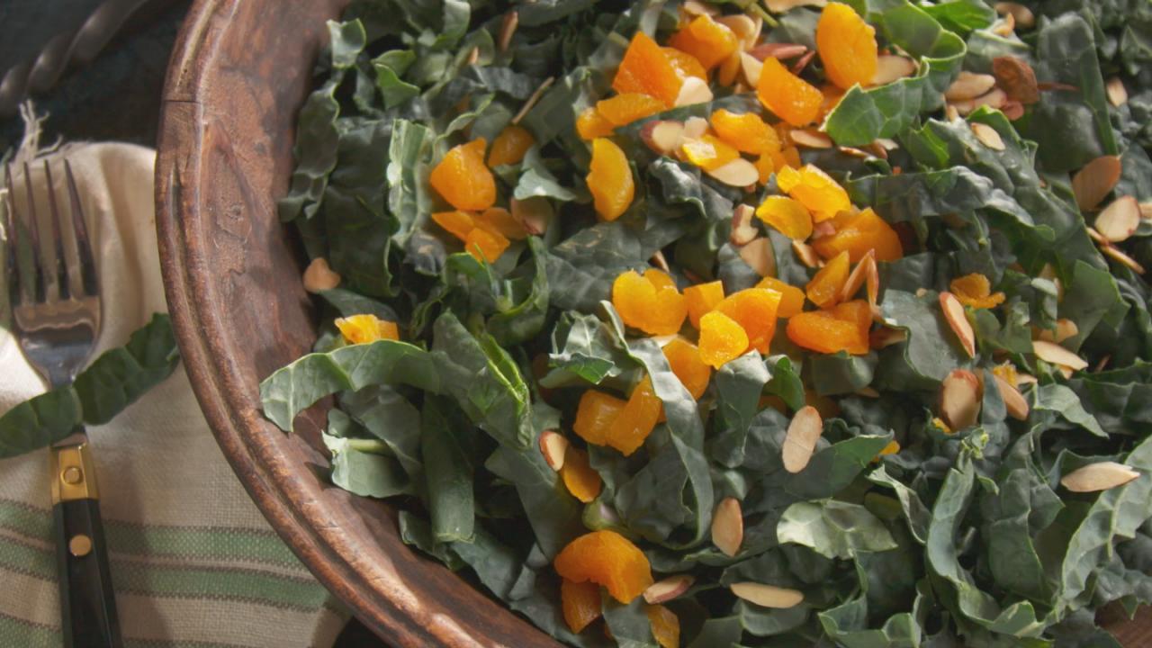 Kale and Apricot Salad