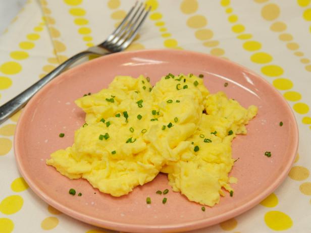 Sour Cream Scrambled Eggs Recipe | Food Network