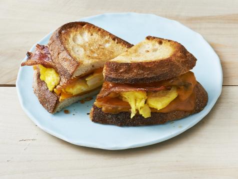 B.E.G. Sandwiches (Bacon-Egg Griddle Sandwiches)