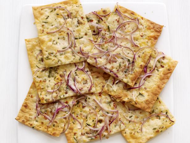 Cheesy Onion Flatbread image