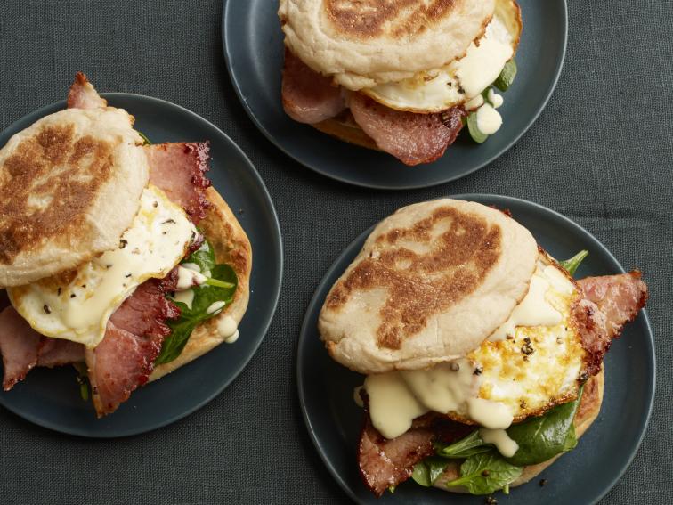 Eggs Benedictwich Recipe Jeff Mauro Food Network