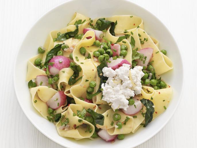 Pappardelle with Spring Vegetables Recipe Food Network Kitchen Food