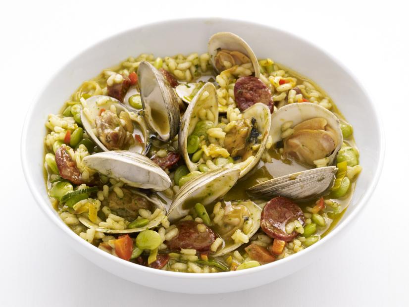 Spanish Rice with Clams Recipe Food Network Kitchen Food Network
