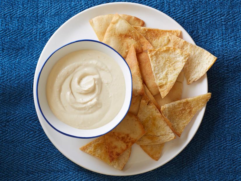 Food Network Kitchen’s yogurt hummus dip
 as seen on Food Network.