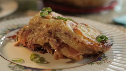 Scalloped Potatoes and Ham –