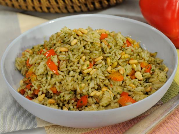 Sunny's Nunya Business Instant Rice and Pesto