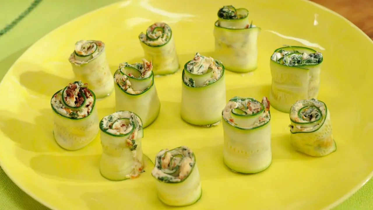 Katie's Zucchini Pinwheels