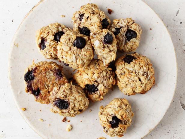 Blueberry-Coconut Breakfast Cookies