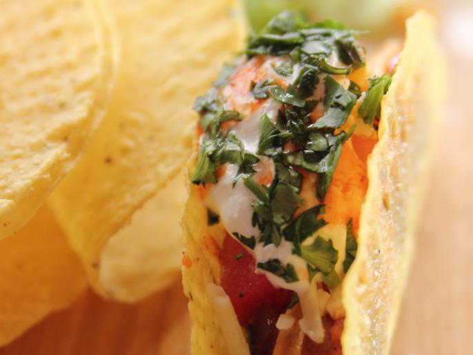 Chicken Taco Meat Tacos Recipe Ree Drummond Food Network