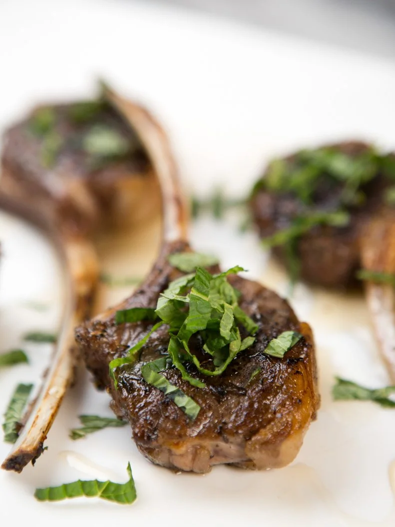 Grilled Lamb Chops, as seen on Cooking Channel's Tia Mowry @ Home, Season 1.