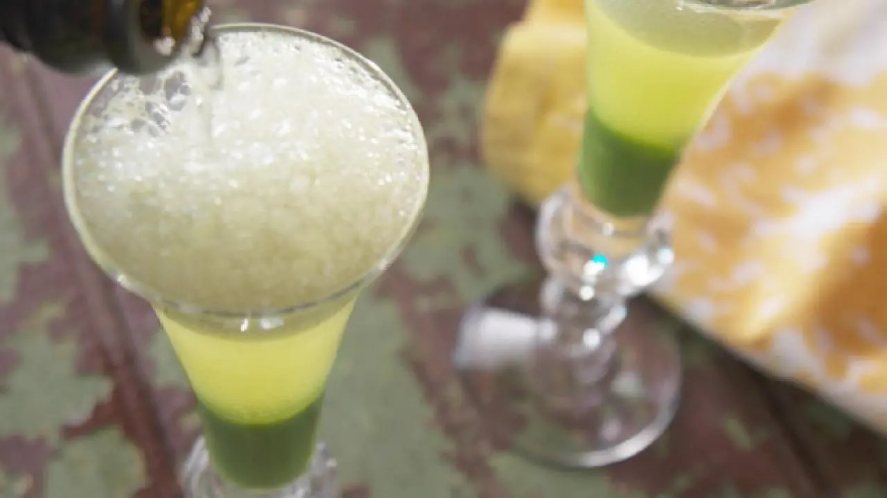 Nancy's Sweet Pea Mimosas