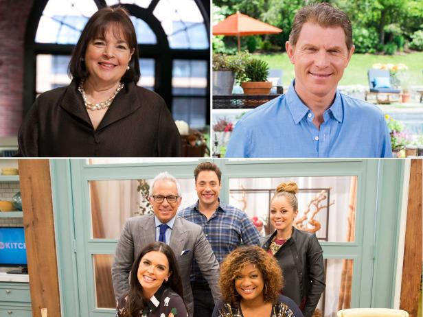 Ina Garten, Bobby Flay and The Kitchen