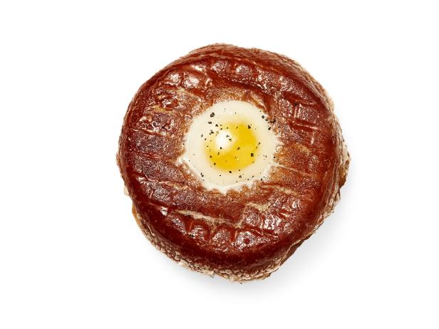 egg-in-a-hole doughnut