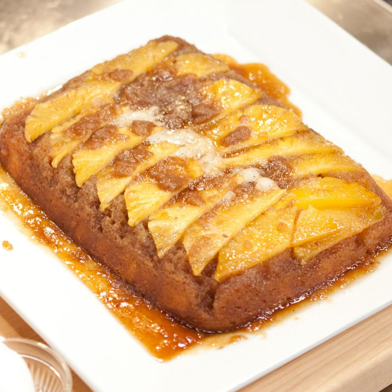 Maple-Pear Upside Down Cake Recipe, Food Network Kitchen