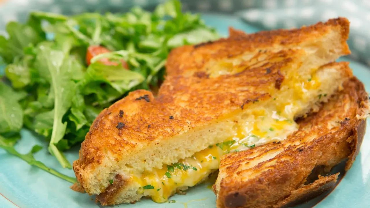 Buttery Brioche Grilled Cheese