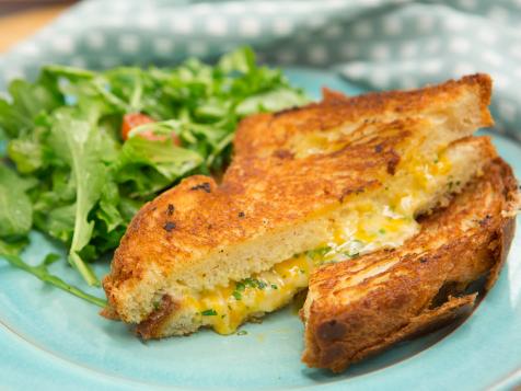 Buttery Brioche Grilled Cheese