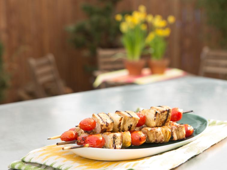 Swordfish Kabobs with Balsamic Glaze Recipe Food Network